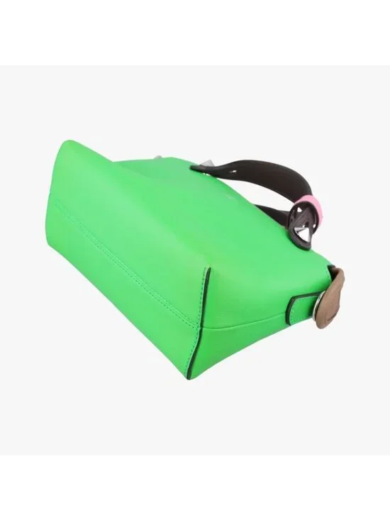 Fendi Visible Green Leather Messenger Bag - Picture 4 of 16